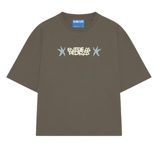 Camiseta Nwrh as pedras brown